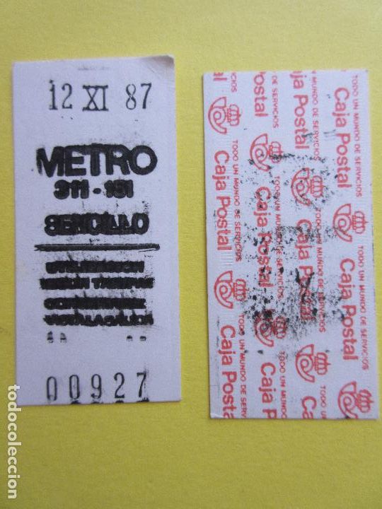 Collectables Transport Tickets: COLECCION METRO MADRID REFERENCIA: REFMM01 - BLANCO SENCILLO 311 - 151 - LEER INTERIOR CAJA POSTAL