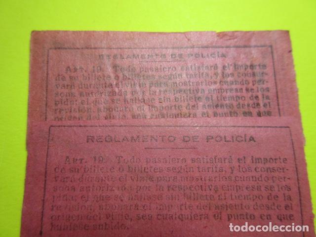 Collectionnisme Billets de transport: REF: VV-1234 - LOS TRANVIAS DE BARCELONA - VER FOTO TRAYECTOS TODOS DIFERENTES - CAPICUA 76067 20502
