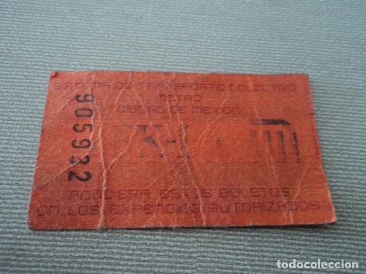 Collectables Transport Tickets: billete de metro ciudad de mexico
