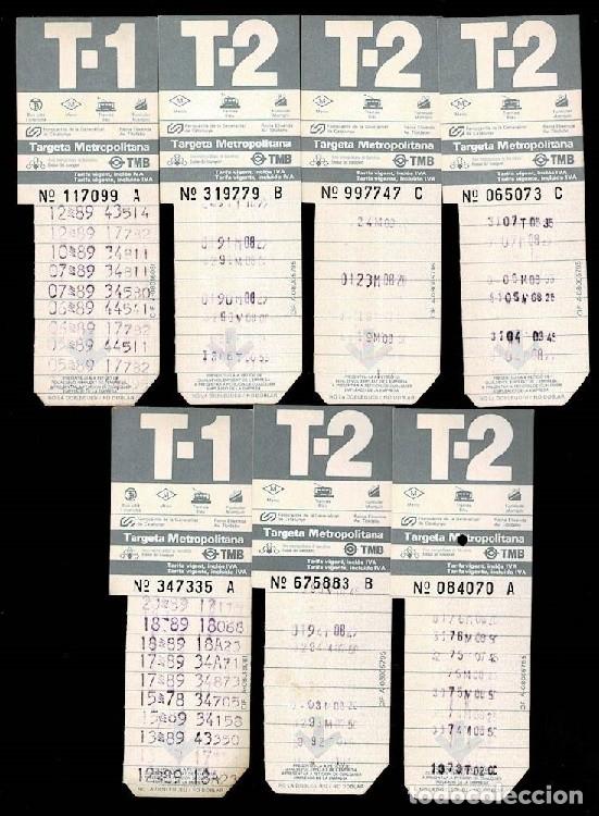 Collectables Transport Tickets: S0001-Tarjeta GRIS Transports Municipals de Barcelona valida para METRO-TRAMVIA BLAU-FUNICULAR DE
