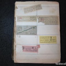 Coleccionismo Billetes de transporte: LOTE DE BILLETES DE TRANSPORTES CAPICUA-VER FOTOS-(K-6920)