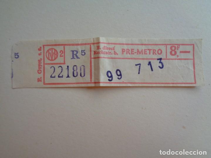 Collectionnisme Billets de transport: BILLETE DE AUTOBUS PRE - METRO (?) , IGNORO DE QUE PAIS