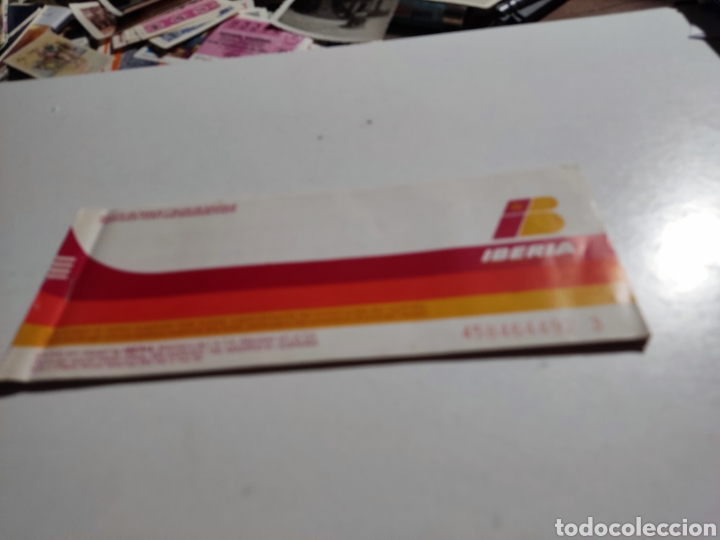 Coleccionismo billetes de transporte: Billete de pasaje Iberia - Foto 1