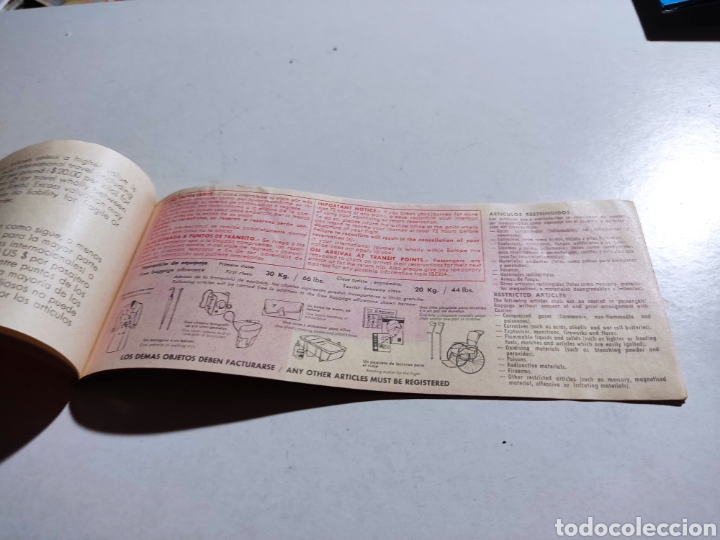 Coleccionismo billetes de transporte: Billete de pasaje Iberia - Foto 2