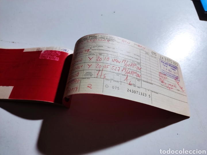 Coleccionismo billetes de transporte: Billete de pasaje Iberia - Foto 3