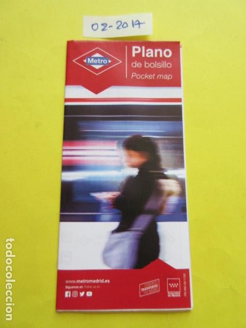 Coleccionismo Billetes de transporte: METRO MADRID EDICION febrero 2017 - PLANO GUIA FERROCARRIL TRANVIA AUTOBUS
