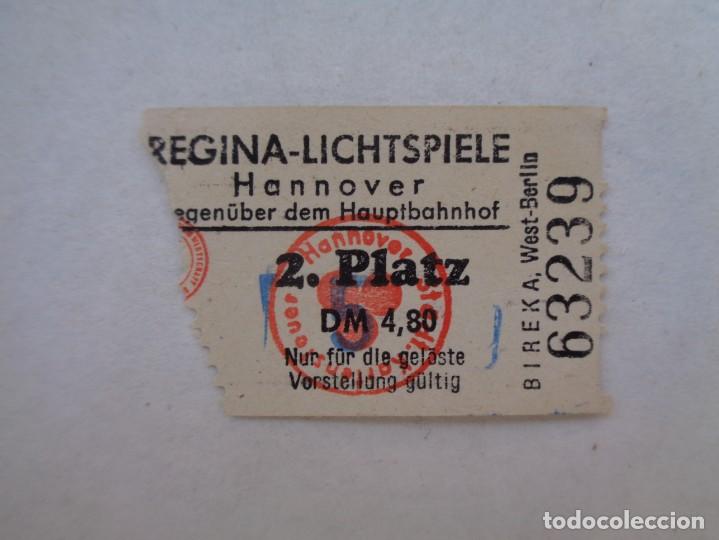 Coleccionismo Billetes de transporte: BILLETE DE AUTOBUS DE HANNVER , ALEMANIA (?)