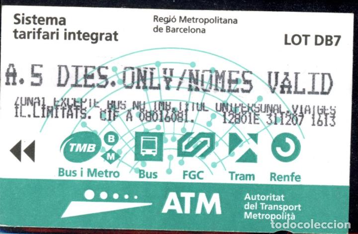 Coleccionismo Billetes de transporte: Tarjeta 86 # 3