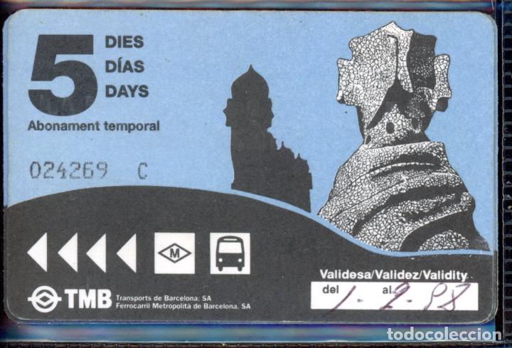 Sammeln von Fahrkarten: Tarjeta 81 # C - logo metro sin relleno en negro