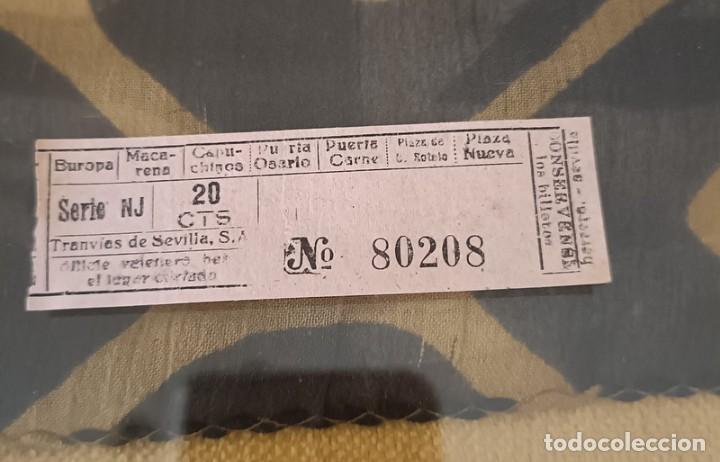 Sammeln von Fahrkarten: ANTIGUO BILLETE TRANVIAS DE SEVILLA,LINEA , CAPICUA