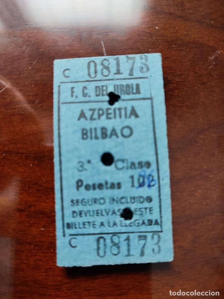 Sammeln von Fahrkarten: BILLETE F. C. UROLA AZPEITIA-BILBAO