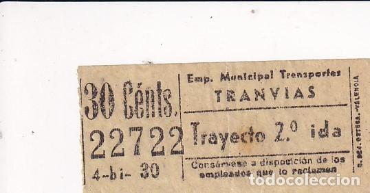 Collectables Transport Tickets: BILLETE CAPICUA TRANVIAS 22722