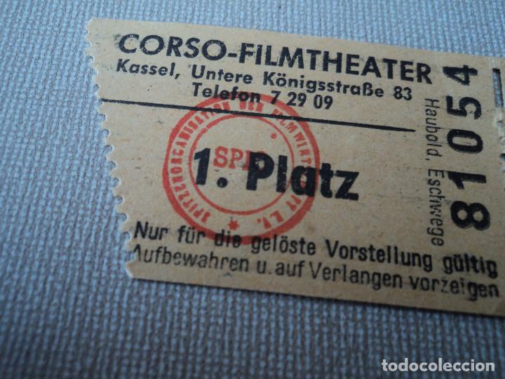 Sammeln von Fahrkarten: BILLETE DE TRANSPORTE DE BERLIN ,(puede variar la numeracion)
