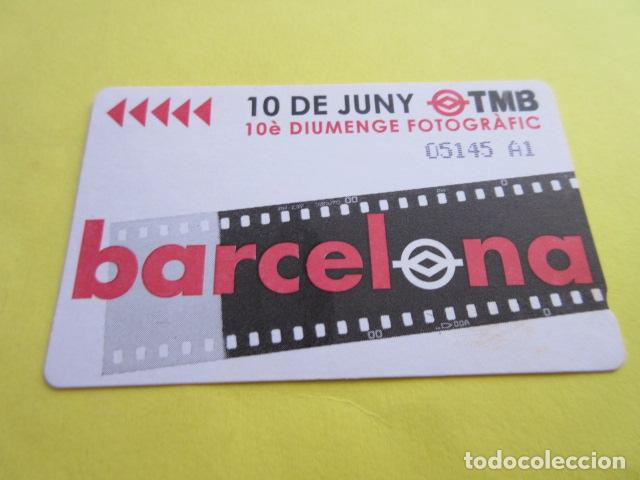 Colecionismos Bilhetes de Transporte: REF: COL_LBE01- TARJETA 10 DOMINGO FOTOGRAFICO 2001