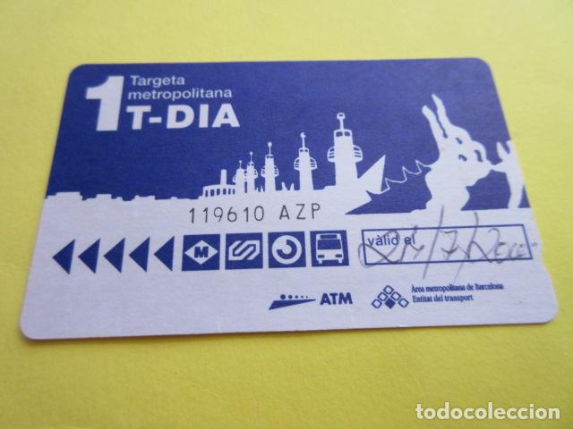 Colecionismos Bilhetes de Transporte: REF: COL_LBE01- TARJETA BARCELONA - 2000 D-DIA SERIE AZP VER LOGOS Y SITUACION RECUADRO FECHA