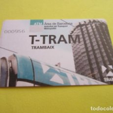 Coleccionismo Billetes de transporte: REF: COL_LBE01- TARJETA TRAM TRANVIA DE BARCELONA - TRAMBAIX. Lote 364646951