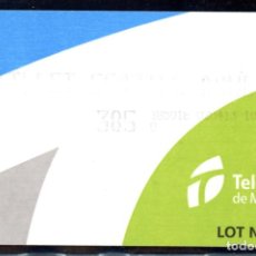 Collezionismo Biglietti di trasporto: TARJETA 118 # 3A // TELEFERICO DE MONTJUIC BARCELONA. Lote 365264761
