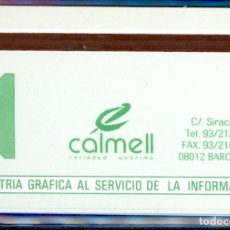 Collezionismo Biglietti di trasporto: TARJETA 122 # // TARGETA CALMELL BARCELONA. Lote 365269321