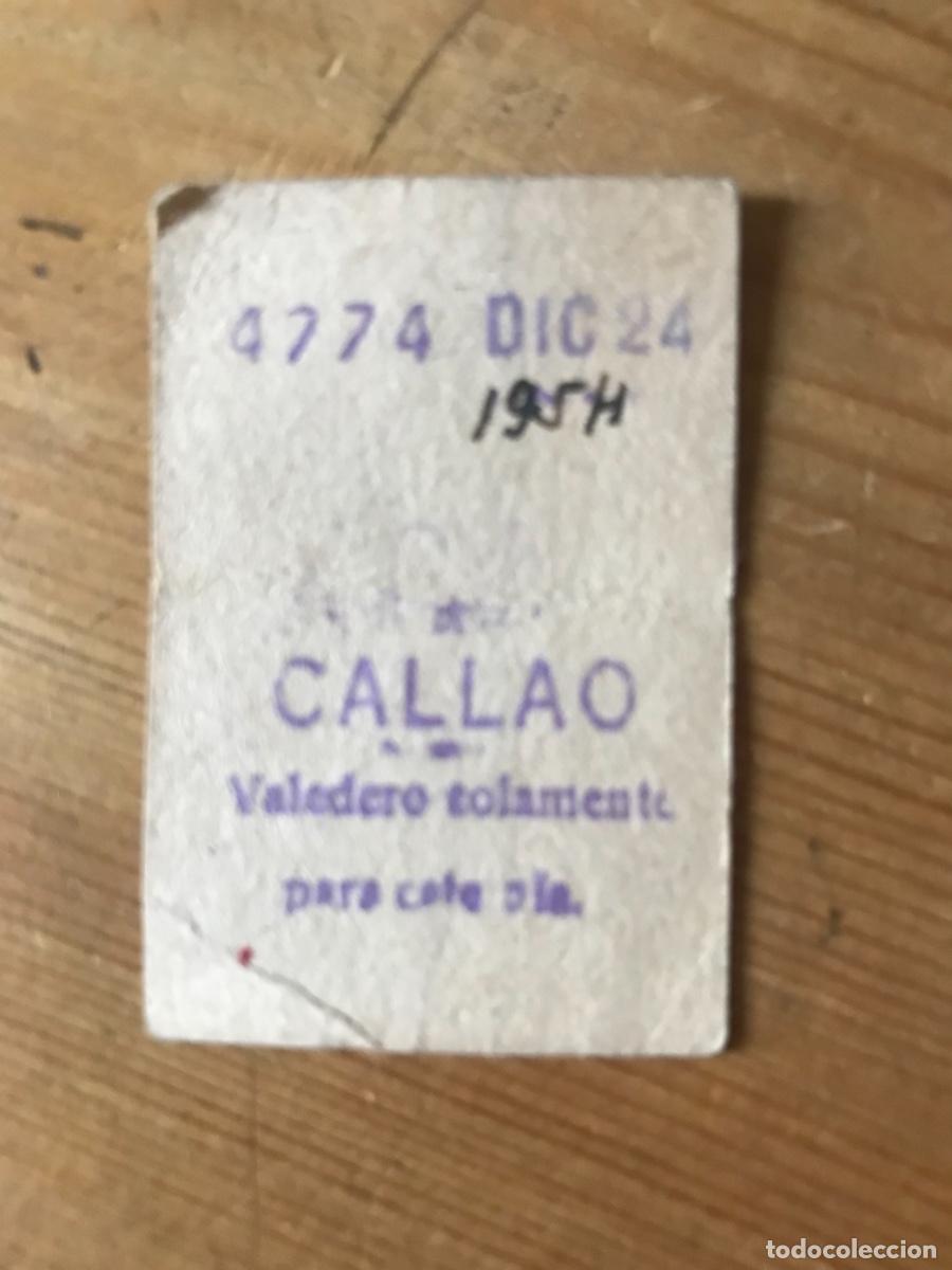 Sammeln von Fahrkarten: Billete metro Madrid Callao, 4774 capic&uacute;a