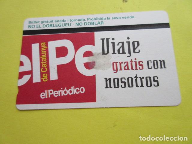 Colecionismos Bilhetes de Transporte: REF: COL_LBE01- COLECCION - TARJETA SERIE LD3 (EXISTEN 4) PRUEBAS TRANVIA DIAGONAL BARCELONA
