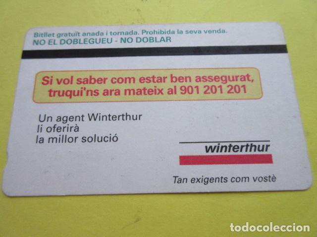 Colecionismos Bilhetes de Transporte: REF: COL_LBE01- COLECCION - TARJETA SERIE LD2 (EXISTEN 4) PRUEBAS TRANVIA DIAGONAL BARCELONA