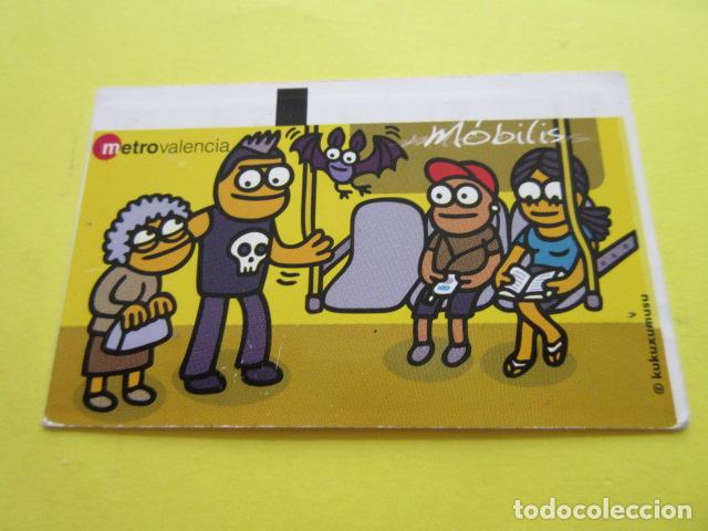 Coleccionismo Billetes de transporte: REF: COL_LBE01- COLECCION - FGC VALENCIA METRO MOBILIS KUKUXUMUSU