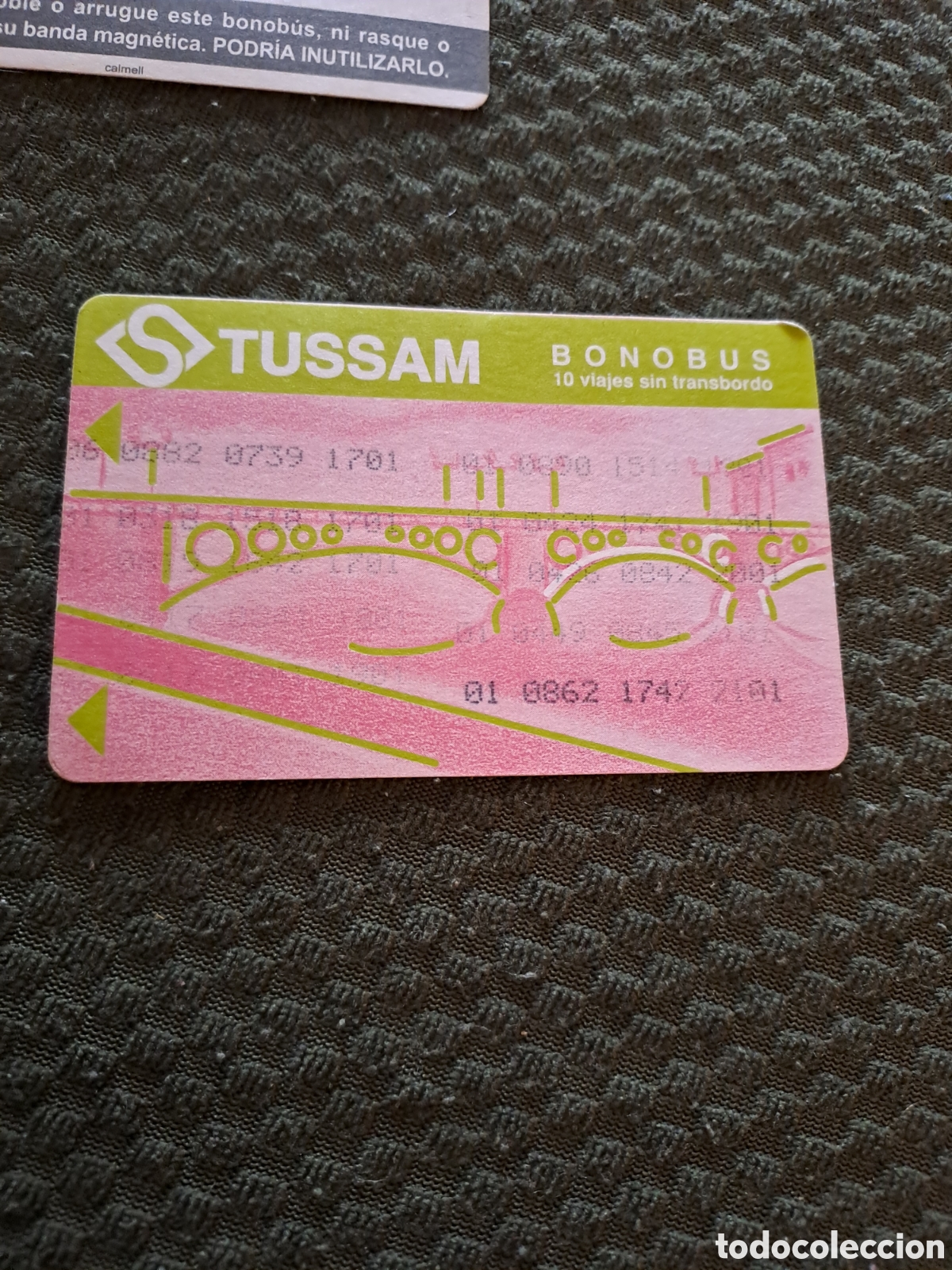 Collectionnisme Billets de transport: TARJETA BONOBUS TUSSAM EMPRESA TRANSPORTE SEVILLA TRASERA 1