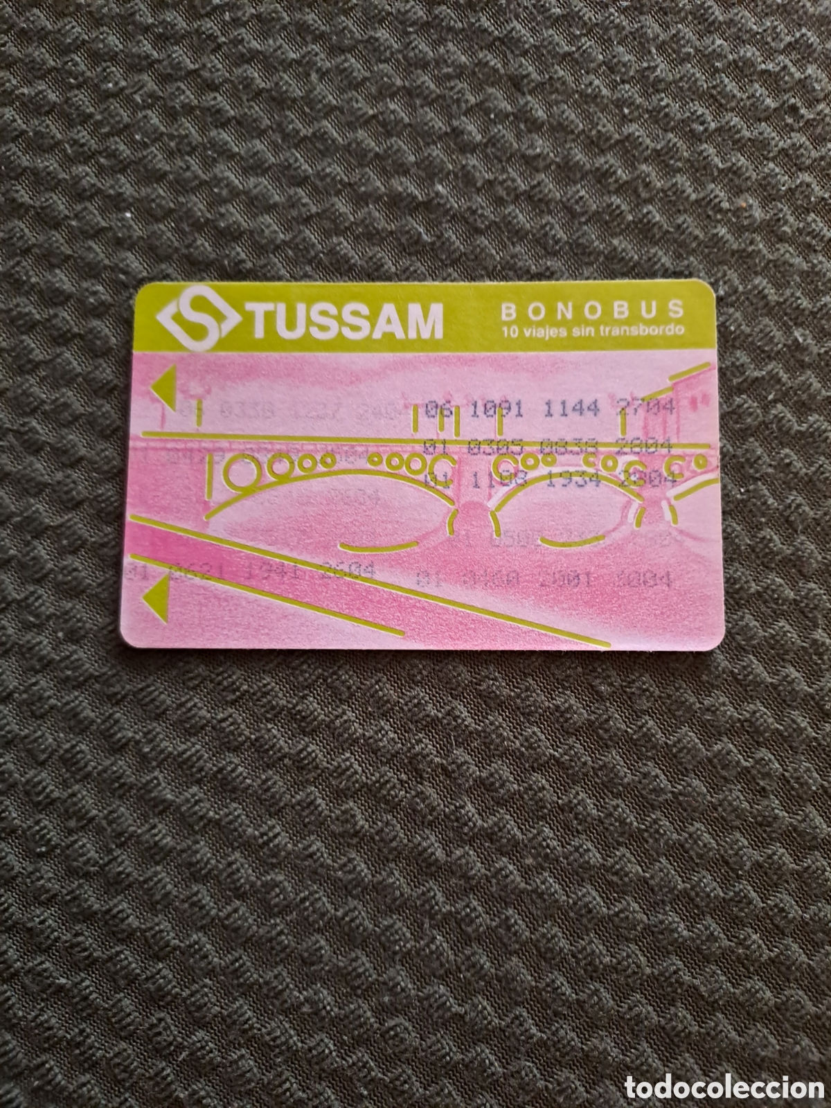 Collectionnisme Billets de transport: TARJETA BONOBUS TUSSAM EMPRESA TRANSPORTE SEVILLA TRASERA 2
