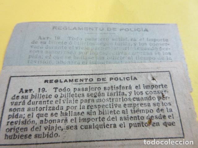 Collectables Transport Tickets: REF: COL_LBE01 - COMPA&Ntilde;IA GENERAL TRANVIAS BARCELONA - CAPICUA 08780 18281 TRASERA DIFERENTES