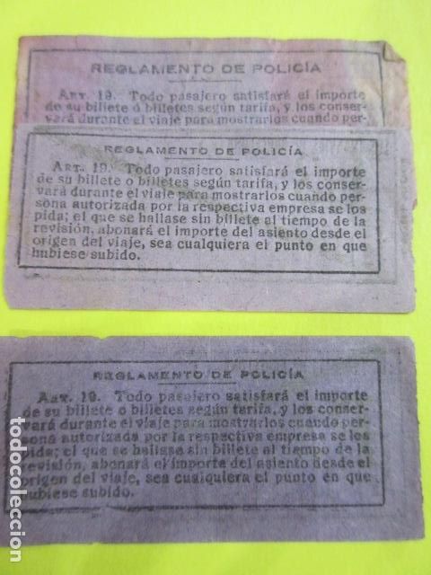 Collectionnisme Billets de transport: REF: COL_LBE01 - LOS TRANVIAS BARCELONA - CAPICUA 05550 02920 49494 TRASERA DIFERENTES