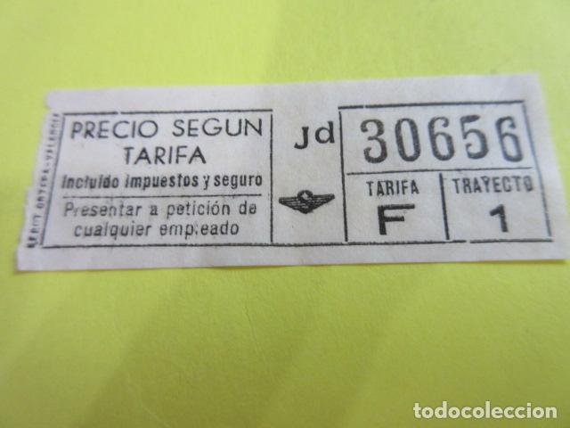 Coleccionismo Billetes de transporte: REF: COL_LBE01 - URBAS URBANIZACIONES Y TRANSPORTES DE BARCELONA - F 1 SIN BARRAR