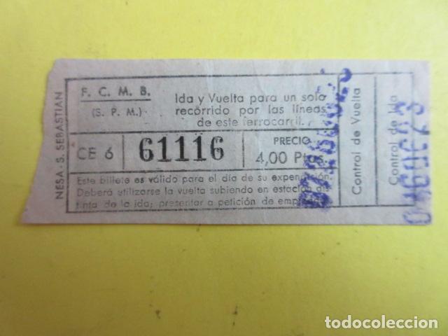 Sammeln von Fahrkarten: BILLETE CAPICUA 61116 - METRO DE BARCELONA VER TRAYECTOS O TIPO PUBLICIDAD JAM