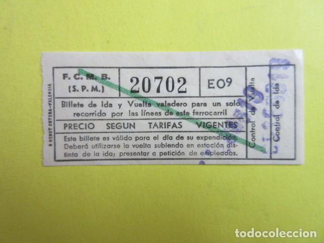 Sammeln von Fahrkarten: BILLETE CAPICUA 20702 - METRO DE BARCELONA VER TRAYECTOS O TIPO