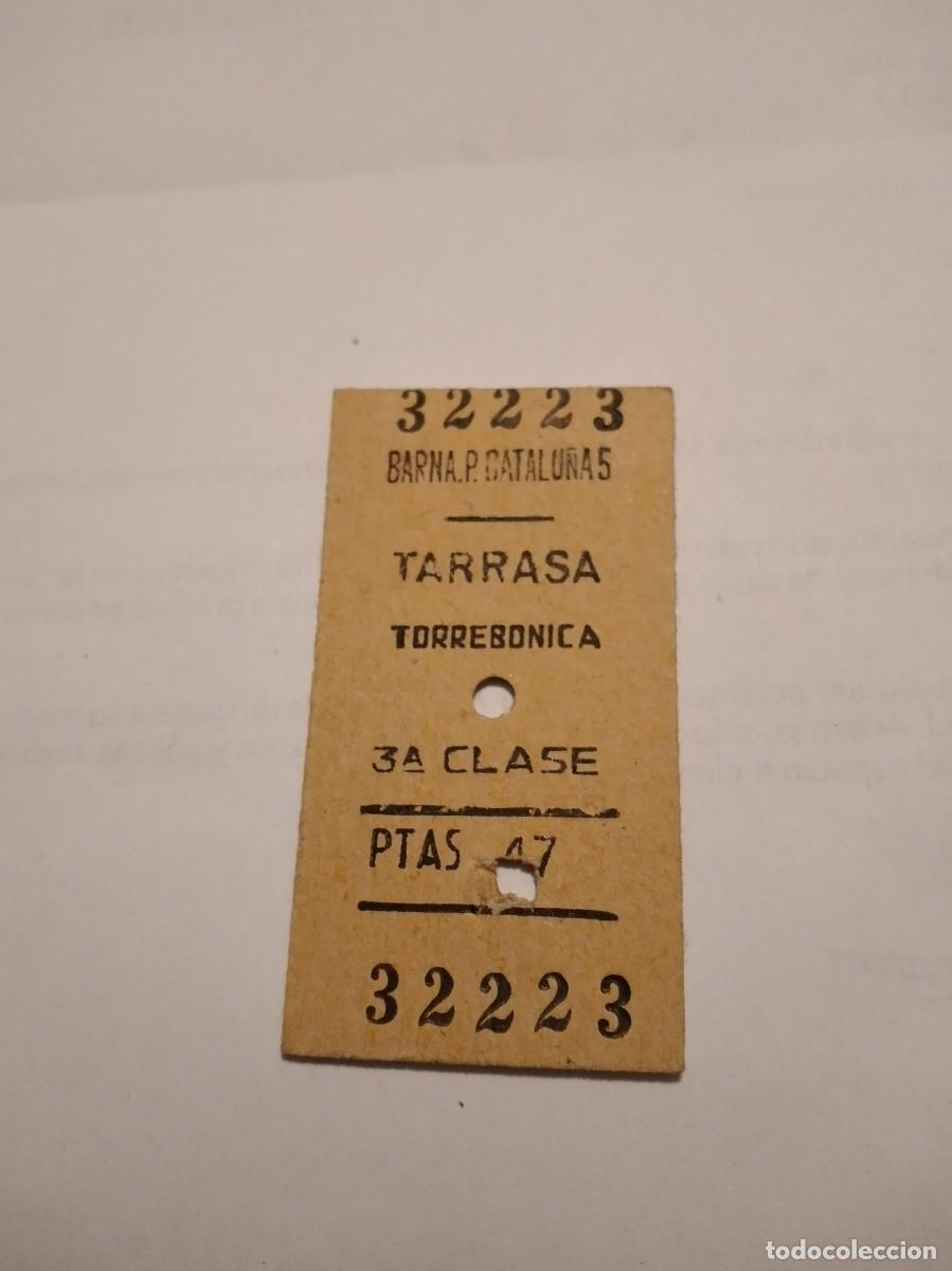 Coleccionismo billetes de transporte: Billete capic&uacute;a - Foto 1