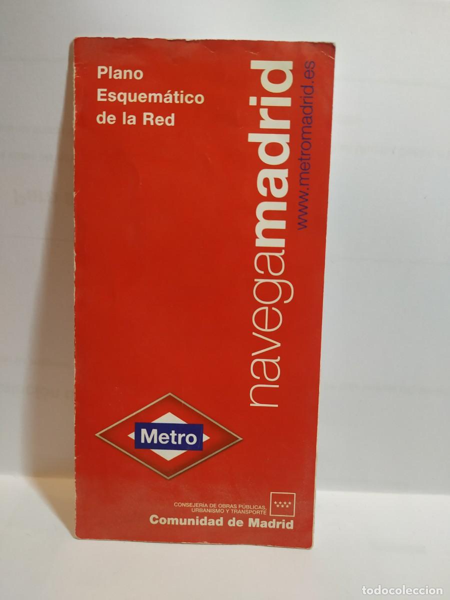 Collectionnisme Billets de transport: PLANO DE BOLSILLO DEL METRO DE MADRID - JUNIO DE 2000