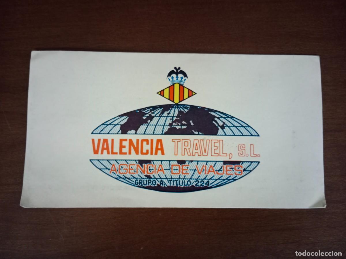 Sammeln von Fahrkarten: CARPETA DE BILLETES Y TARJETAS DE EMBARQUE - VALENCIA TRAVEL SL - AGENCIA DE VIAJES