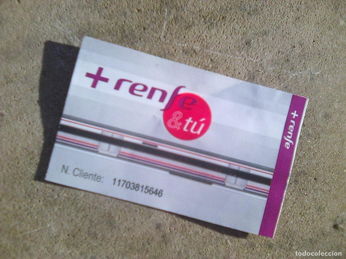 Sammeln von Fahrkarten: Billete recargable Renfe Madrid 2022