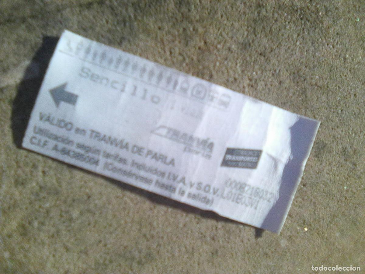 Sammeln von Fahrkarten: Tranv&iacute;a De Parla - Billete Sencillo 2022