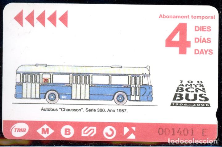 Sammeln von Fahrkarten: 83 # ABONAMENT 2,3,4 Y 5 dias // 2006-4