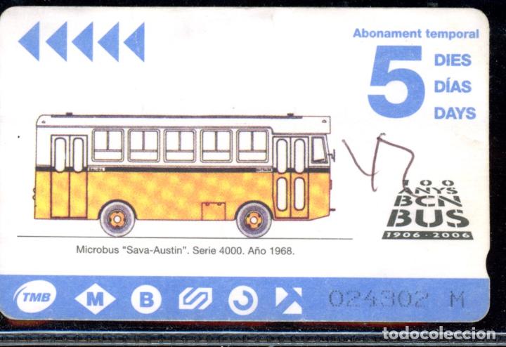 Sammeln von Fahrkarten: 83 # ABONAMENT 2,3,4 Y 5 dias // 2006-5