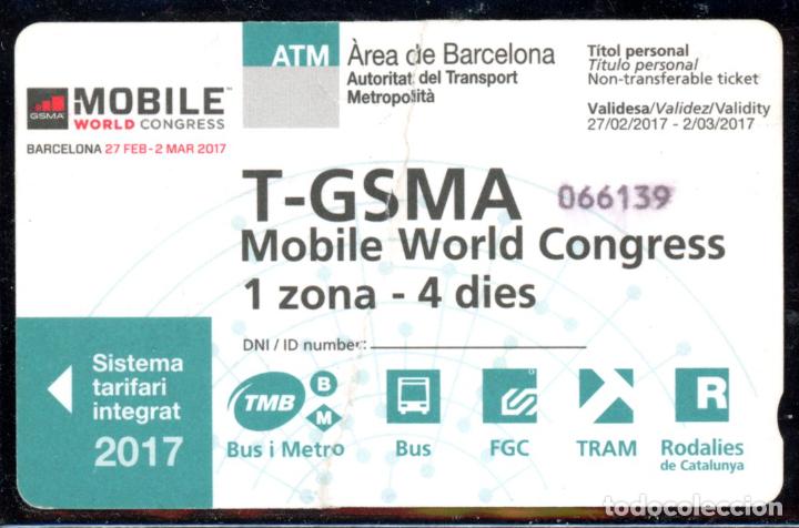 Colecionismos Bilhetes de Transporte: 98 # MOBILE 2017