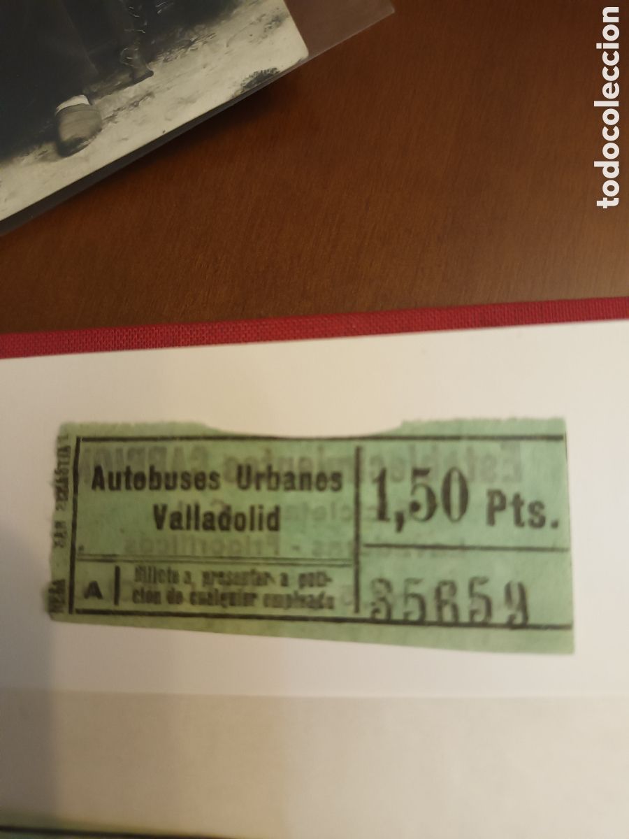 Collectionnisme Billets de transport: VALLADOLID. AUTOBUSES URBANOS. A&ntilde;os 70. VER fotos