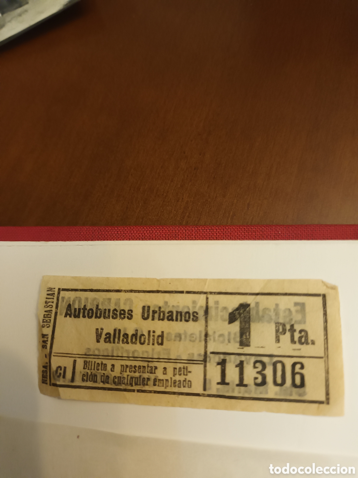 Colecionismos Bilhetes de Transporte: VALLADOLID. AUTOBUSES URBANOS. A&Ntilde;OS 70. EMPRESA CARRION. VER FOTOS