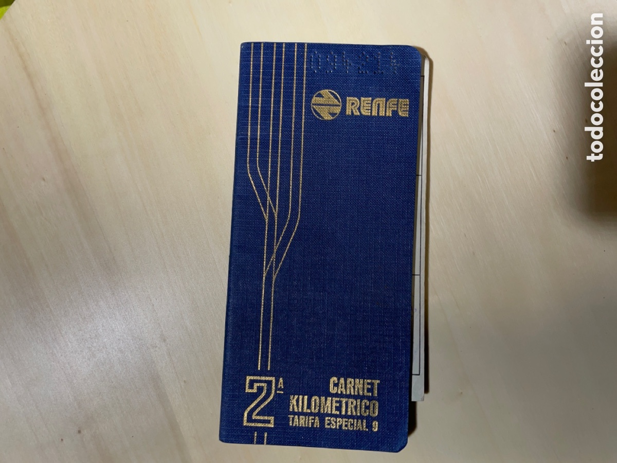 Collectionnisme Billets de transport: Carnet kilom&eacute;trico 2a .tarifa especial nueve