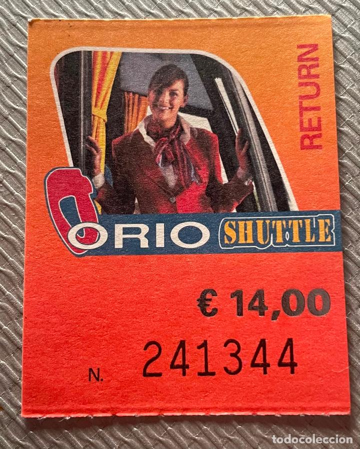 Coleccionismo billetes de transporte: Billete orio shuttle - Foto 1