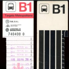 Coleccionismo Billetes de transporte: TARJETA RESISTIVA DE BADALONA //C4-F. Lote 401086594