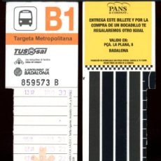Coleccionismo Billetes de transporte: TARJETA RESISTIVA DE BADALONA //C4-F. Lote 401086779