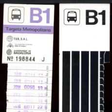 Coleccionismo Billetes de transporte: TARJETA RESISTIVA DE BADALONA //C4-F. Lote 401086934
