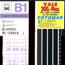Coleccionismo Billetes de transporte: TARJETA RESISTIVA DE BADALONA //C4-F. Lote 401086979