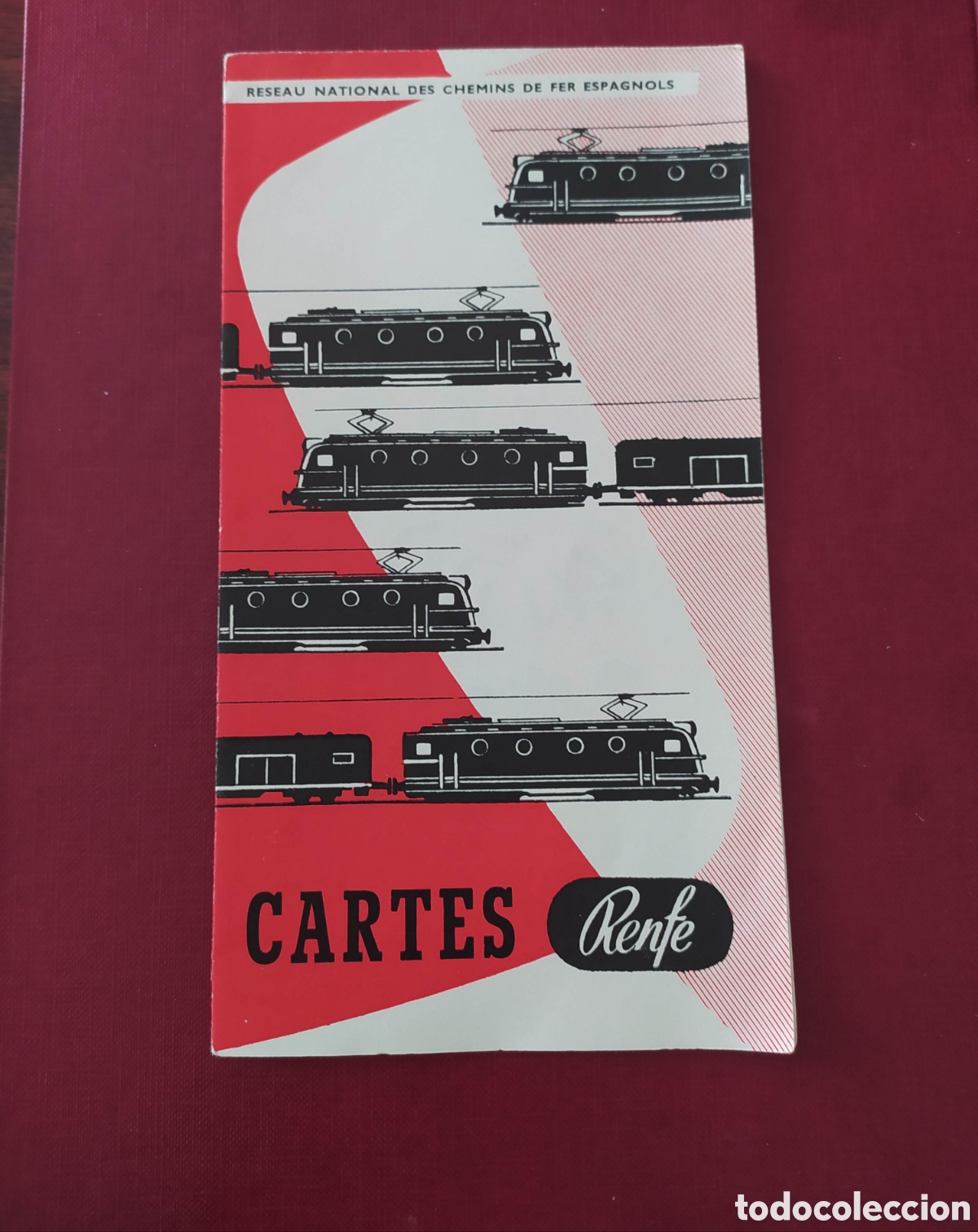 Colecionismos Bilhetes de Transporte: Antiguo folleto RENFE 1963